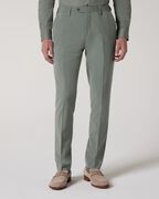 Slim Stretch Wool Blend Tailored Pant, Sage, hi-res